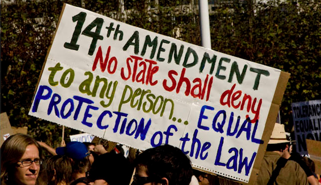 Equal Protection Under The Law Supreme Court Case